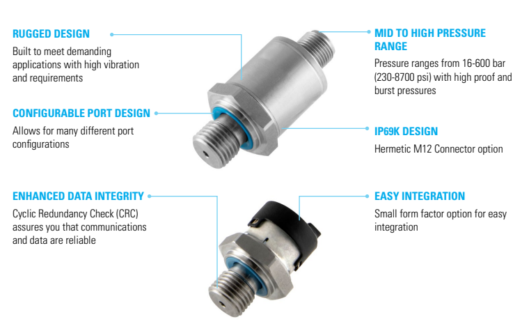 Sensata森薩塔PTE7300系列全密封數(shù)字壓力傳感器 Sensata森薩塔PTE7300系列全密封數(shù)字壓力傳感器