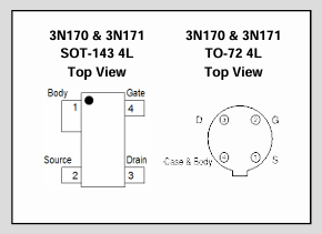 Linear Systems 3N170/3N171單N溝道增強(qiáng)型MOSFET Linear Systems 3N170/3N171單N溝道增強(qiáng)型MOSFET