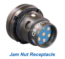 Glenair 7觸點面板安裝插座連接器 Glenair 7觸點面板安裝插座連接器