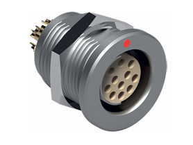 D 102 A054-150面板前裝插座工業(yè)連接器Fischer